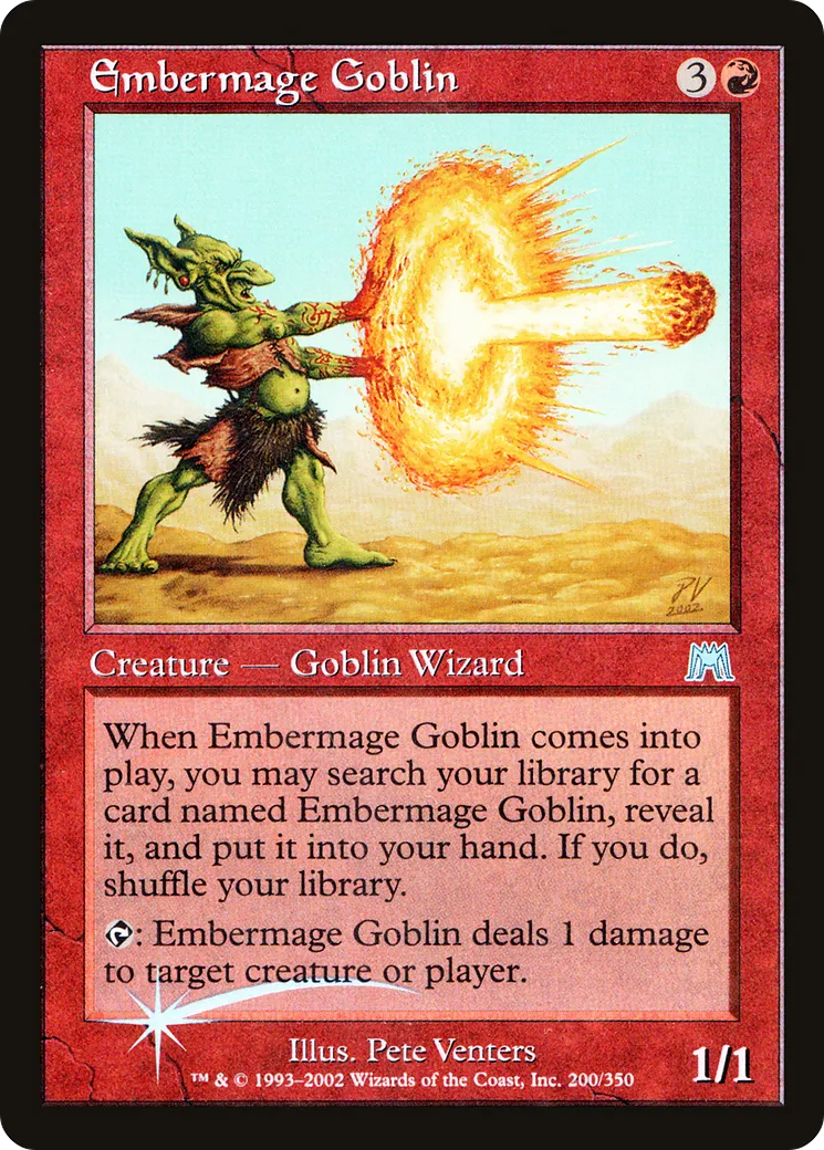 Gobelin ambremage — Onslaught — Magic: The Gathering