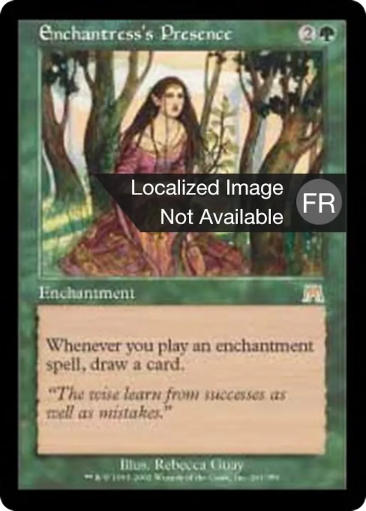 Présence de l'enchanteresse — Onslaught — Magic: The Gathering