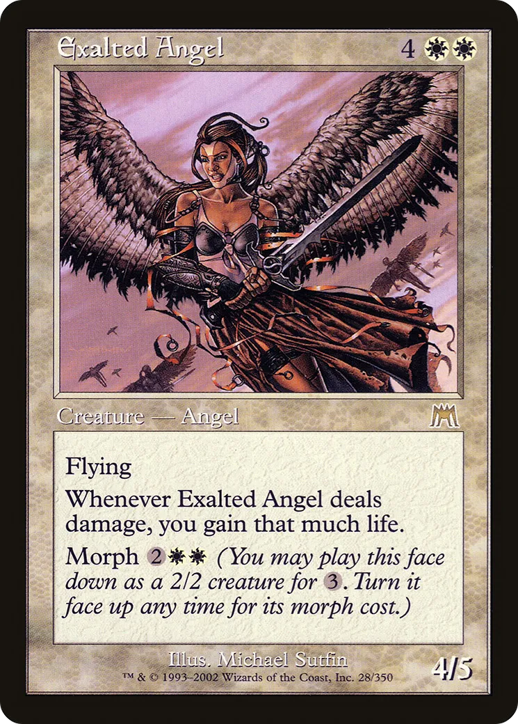 Exalted Angel — Onslaught — Magic: The Gathering