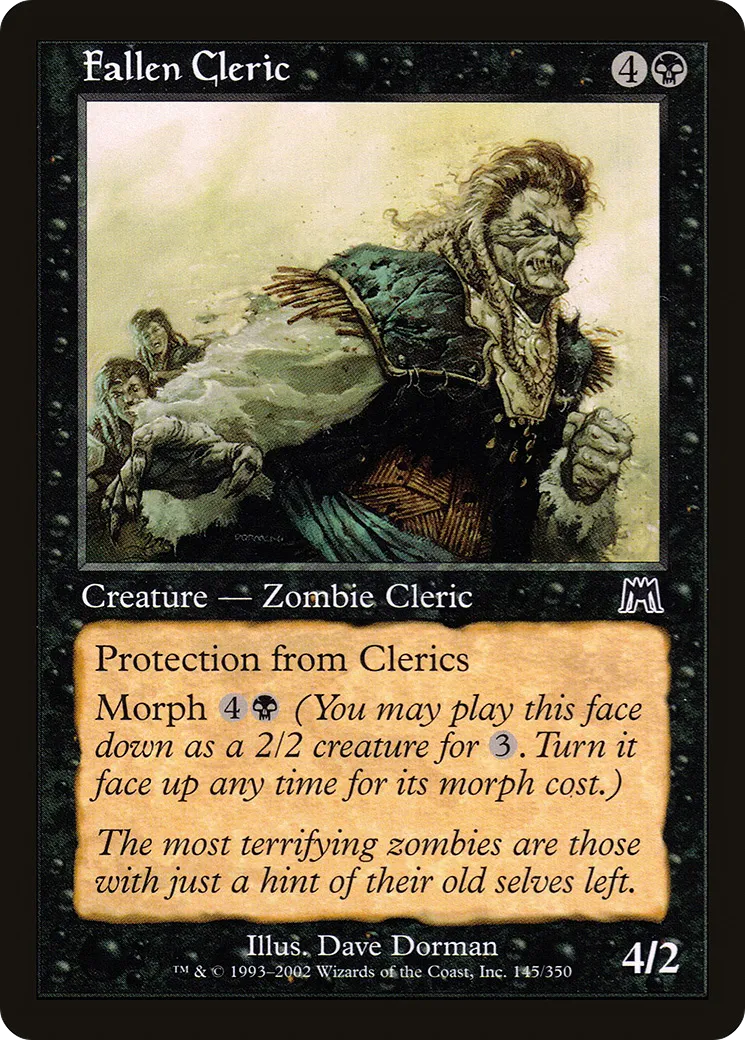 Fallen Cleric — Onslaught — Magic: The Gathering