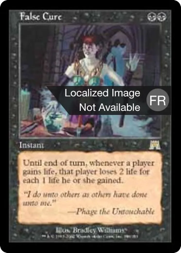 Fausse guérison — Onslaught — Magic: The Gathering