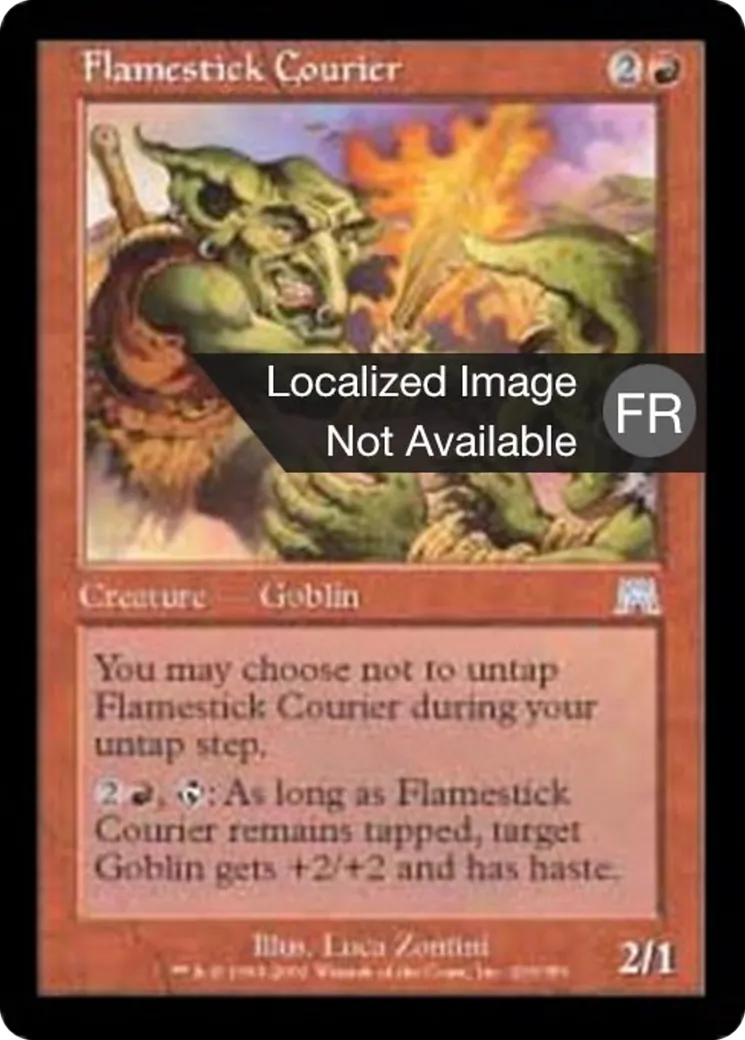 Messager flambâton — Onslaught — Magic: The Gathering