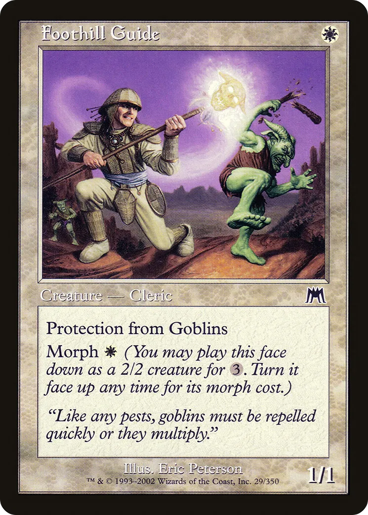 Foothill Guide — Onslaught — Magic: The Gathering