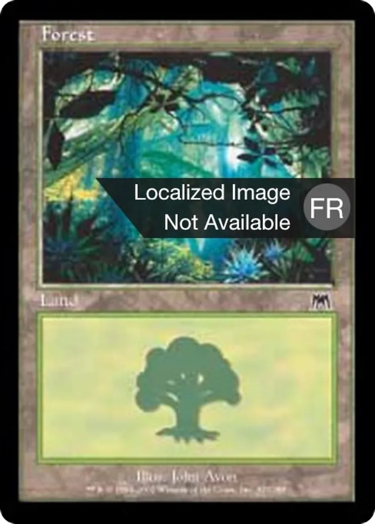 Forêt — Onslaught — Magic: The Gathering