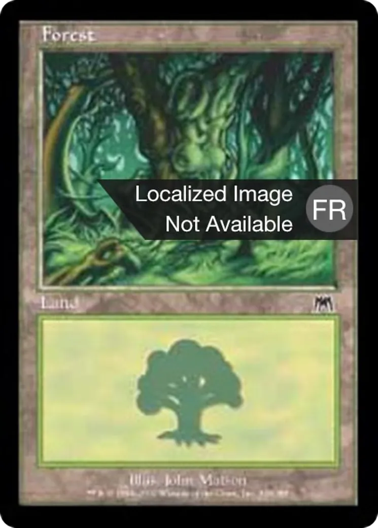 Forêt — Onslaught — Magic: The Gathering