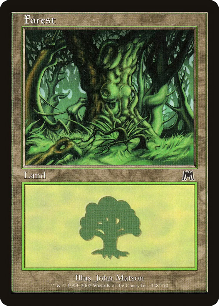 Forest — Onslaught — Magic: The Gathering