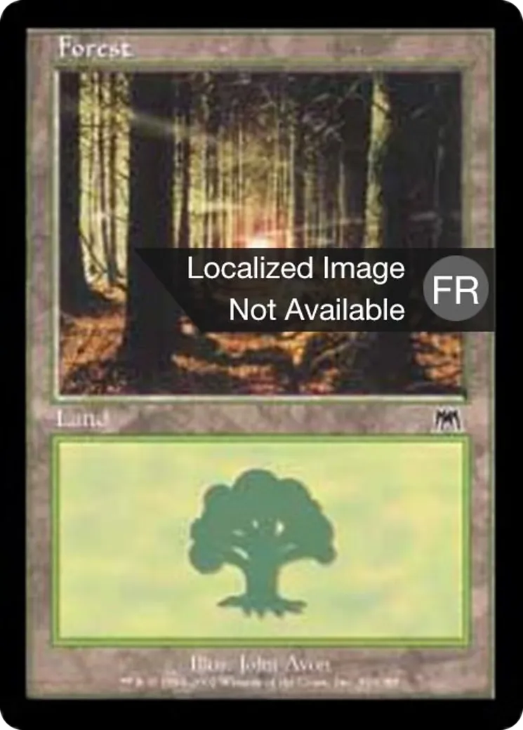 Forêt — Onslaught — Magic: The Gathering