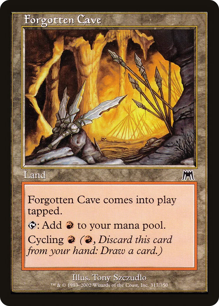 Caverne oubliée — Onslaught — Magic: The Gathering