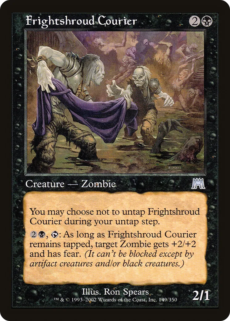Frightshroud Courier — Onslaught — Magic: The Gathering