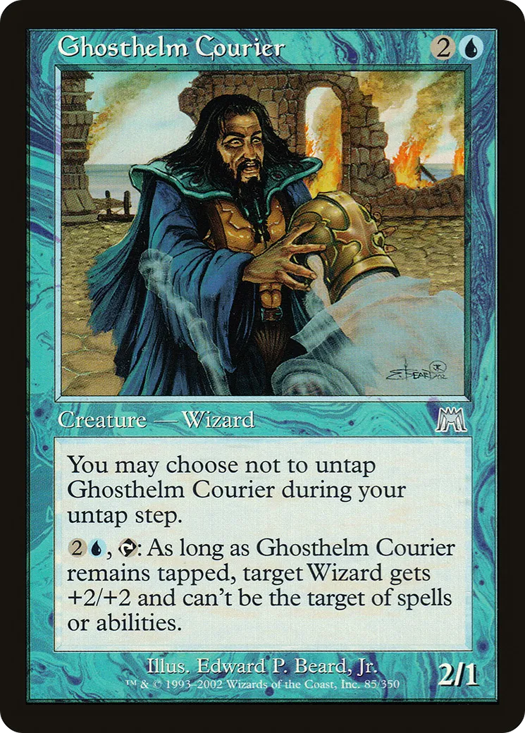 Ghosthelm Courier — Onslaught — Magic: The Gathering