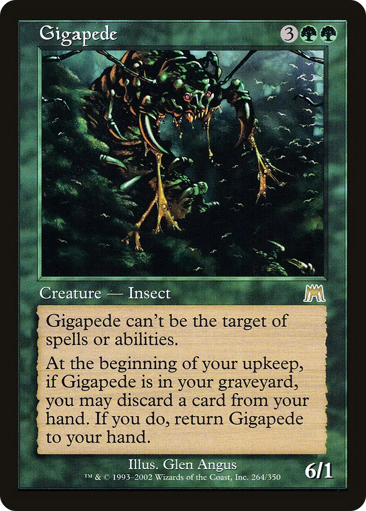 Gigapede — Onslaught — Magic: The Gathering