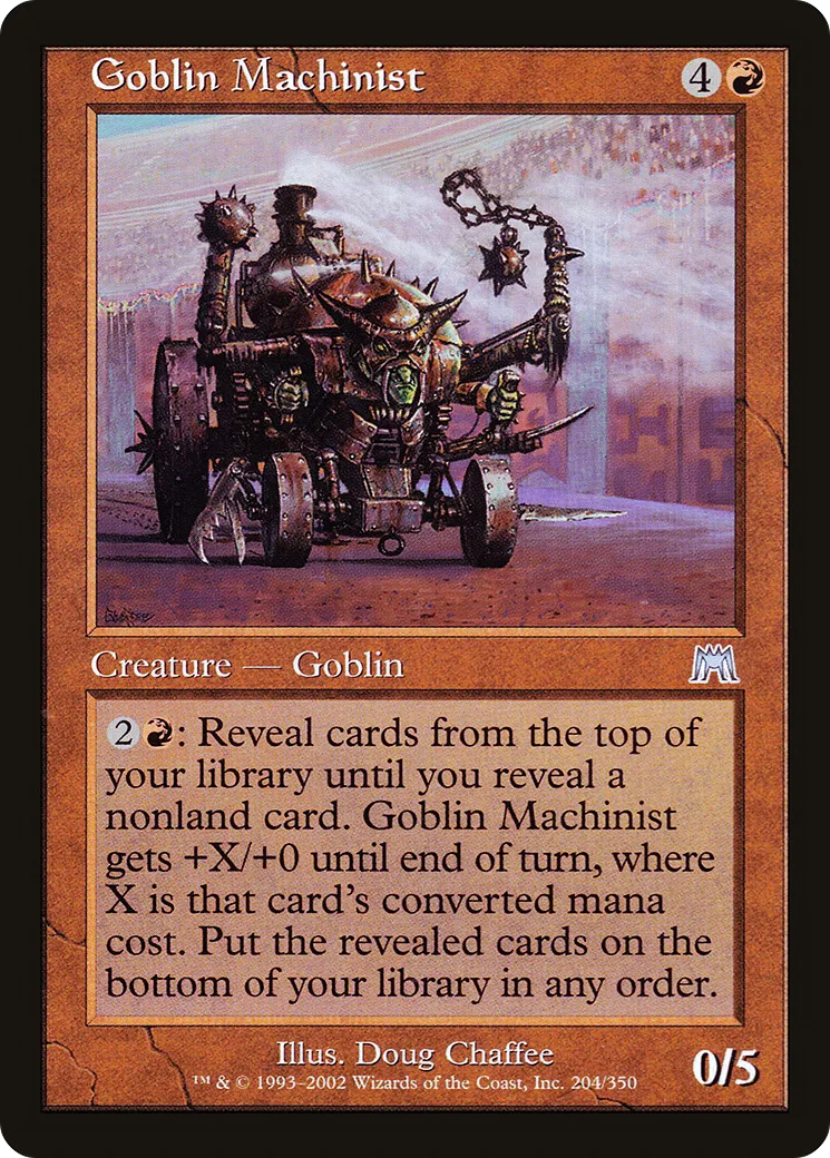 Goblin Machinist — Onslaught — Magic: The Gathering
