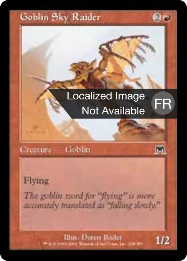 Pillard céleste gobelin — Onslaught — Magic: The Gathering