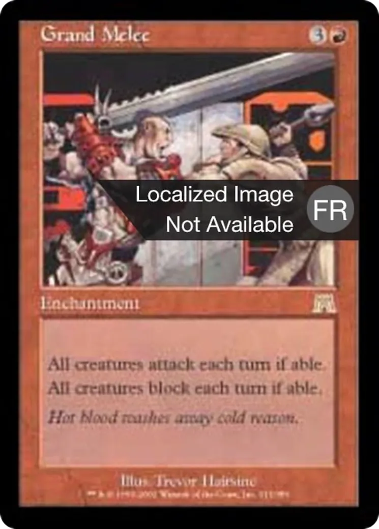 Grande mêlée — Onslaught — Magic: The Gathering