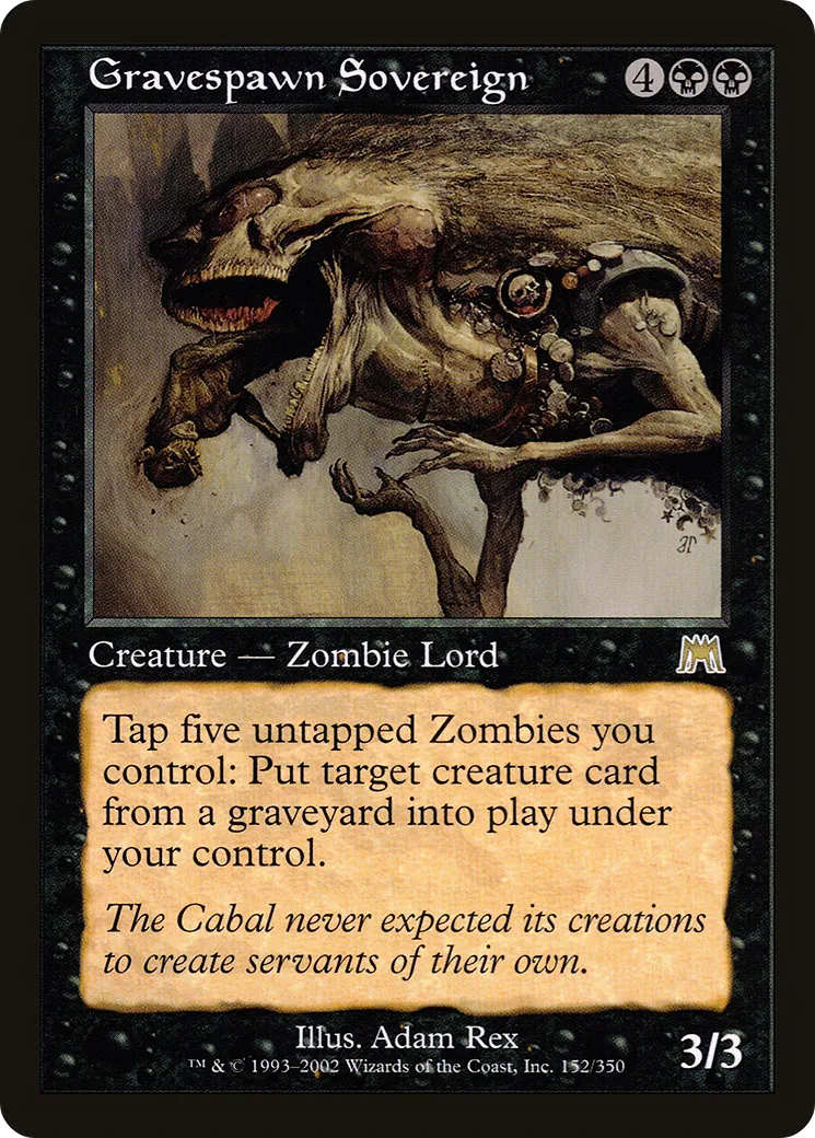 Souverain scionotaphe — Onslaught — Magic: The Gathering