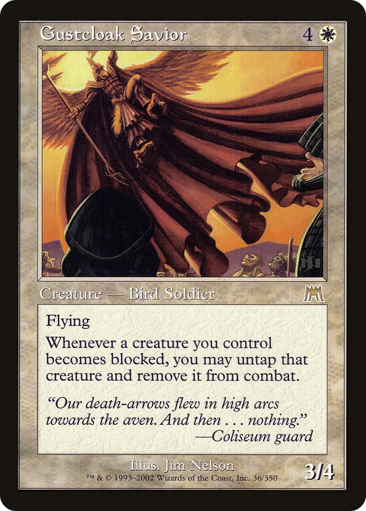 Gustcloak Savior — Onslaught — Magic: The Gathering