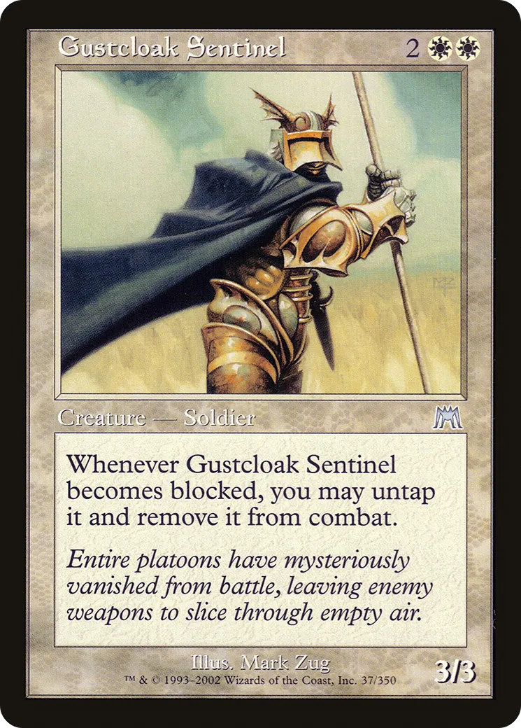 Gustcloak Sentinel — Onslaught — Magic: The Gathering
