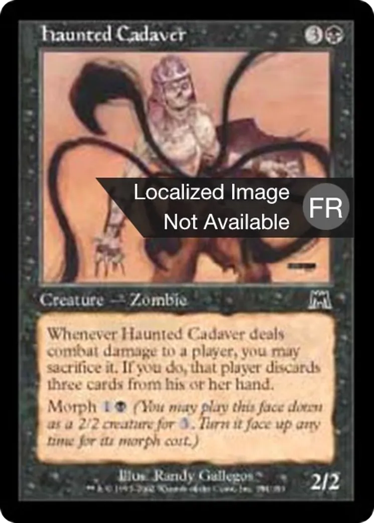 Cadavre hanté — Onslaught — Magic: The Gathering