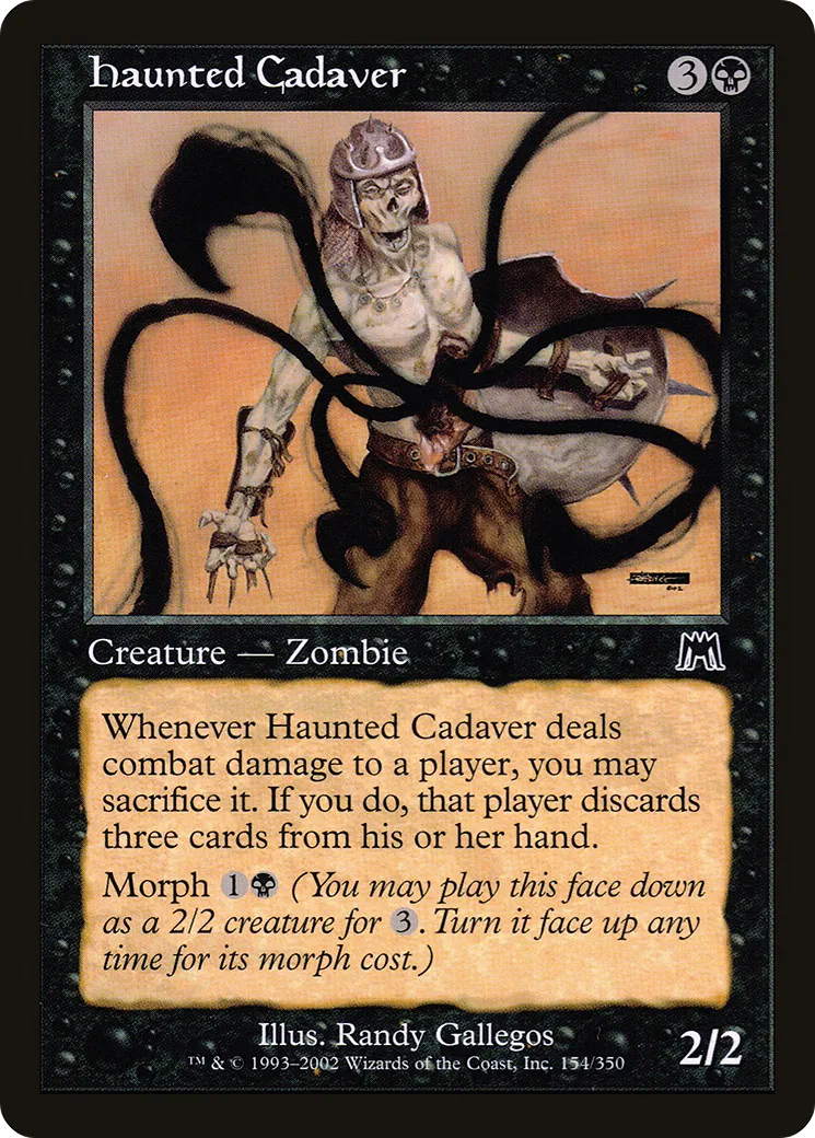 Cadavre hanté — Onslaught — Magic: The Gathering