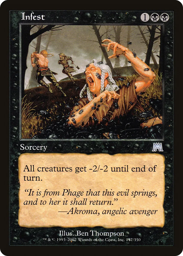 Infest — Onslaught — Magic: The Gathering