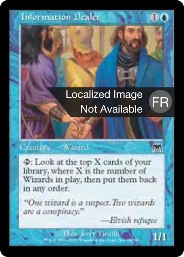 Vendeur de renseignements — Onslaught — Magic: The Gathering