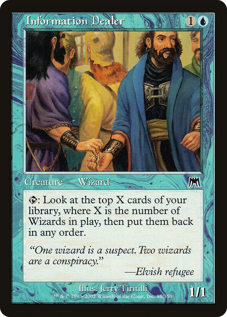Information Dealer — Onslaught — Magic: The Gathering