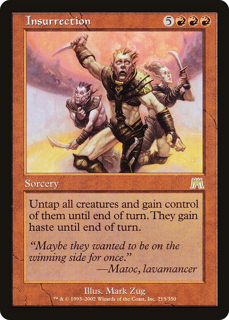 Insurrection — Onslaught — Magic: The Gathering