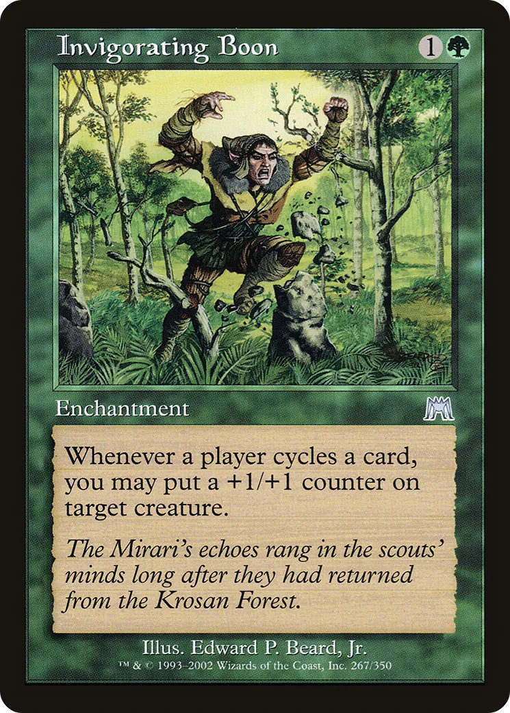 Invigorating Boon — Onslaught — Magic: The Gathering
