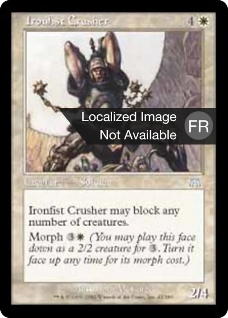 Écrabouilleur aux poings de fer — Onslaught — Magic: The Gathering