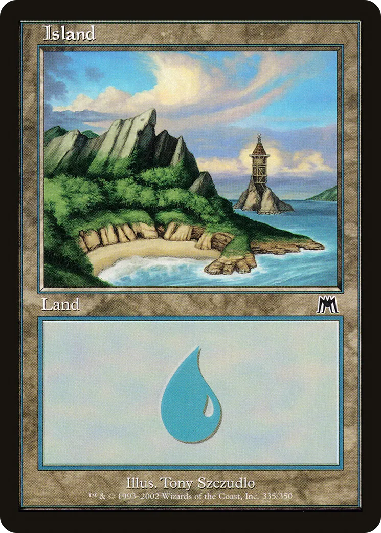 Island — Onslaught — Magic: The Gathering
