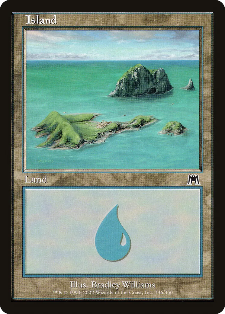 Island — Onslaught — Magic: The Gathering