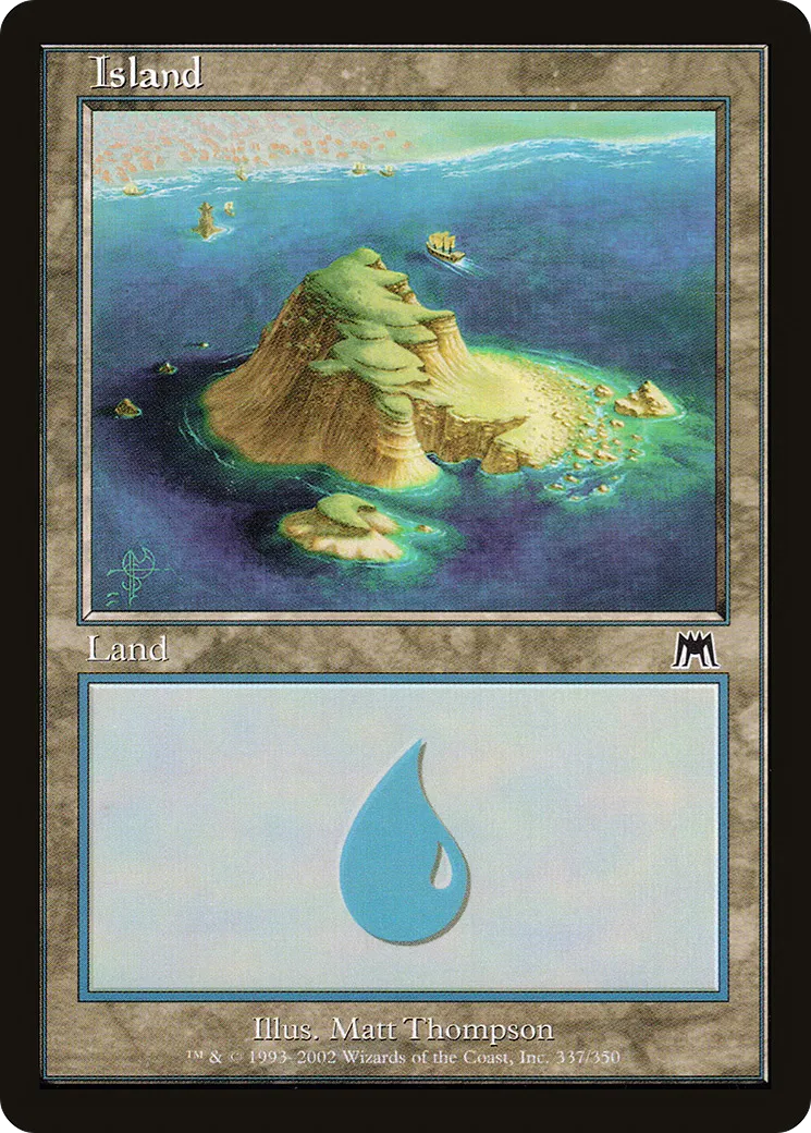 Island — Onslaught — Magic: The Gathering