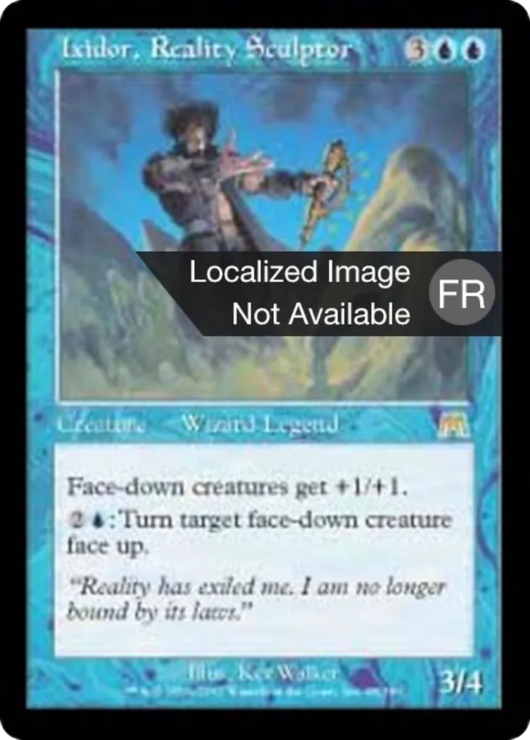 Ixidor, sculpteur de réalité — Onslaught — Magic: The Gathering