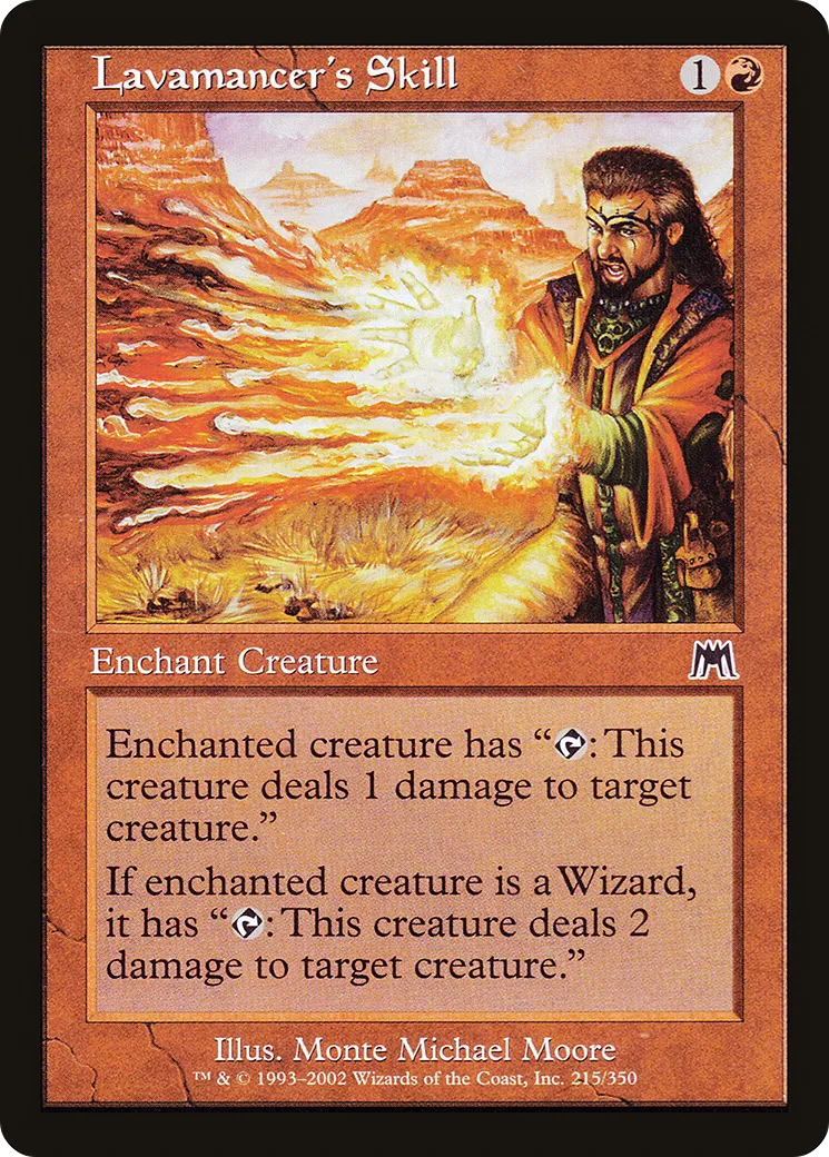 Art du lavamancien — Onslaught — Magic: The Gathering