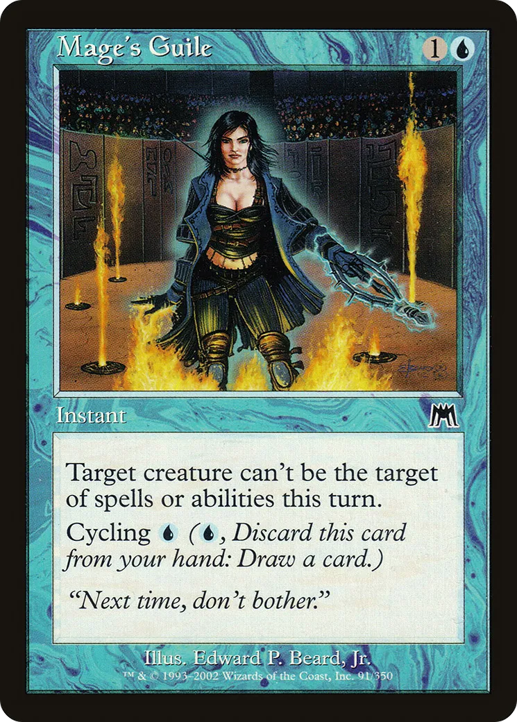 Sagacité du mage — Onslaught — Magic: The Gathering