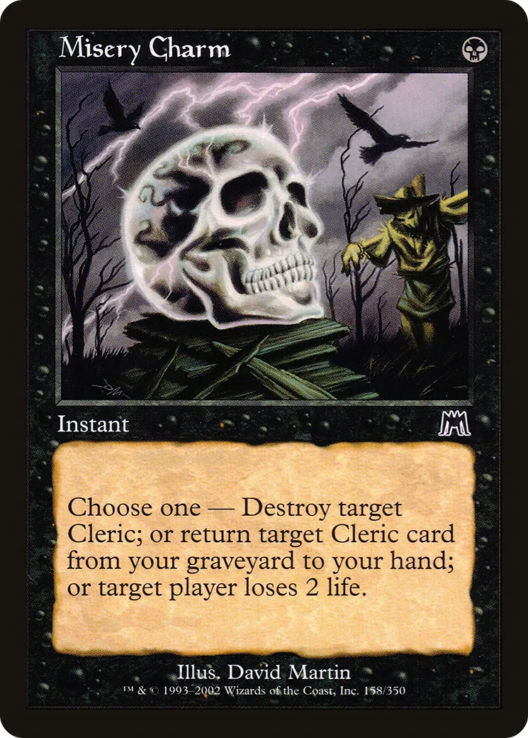 Fétiche de misère — Onslaught — Magic: The Gathering