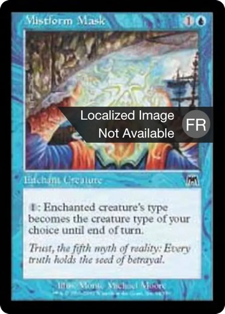 Masque changebrume — Onslaught — Magic: The Gathering