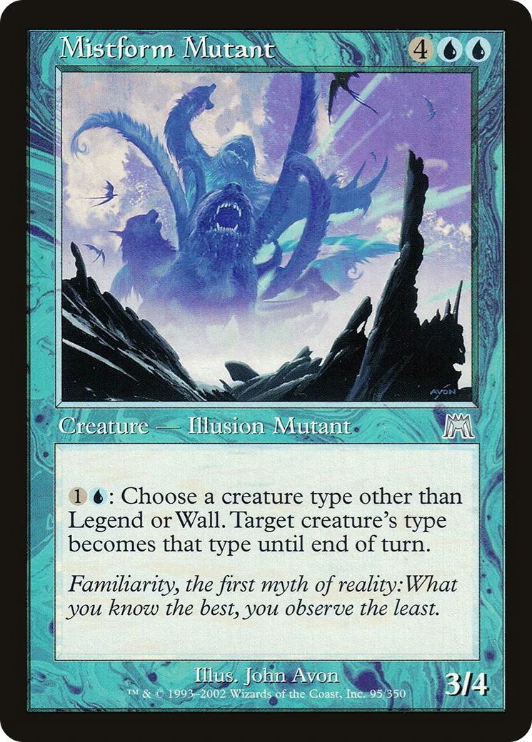 Mistform Mutant — Onslaught — Magic: The Gathering