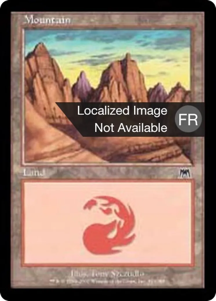 Montagne — Onslaught — Magic: The Gathering