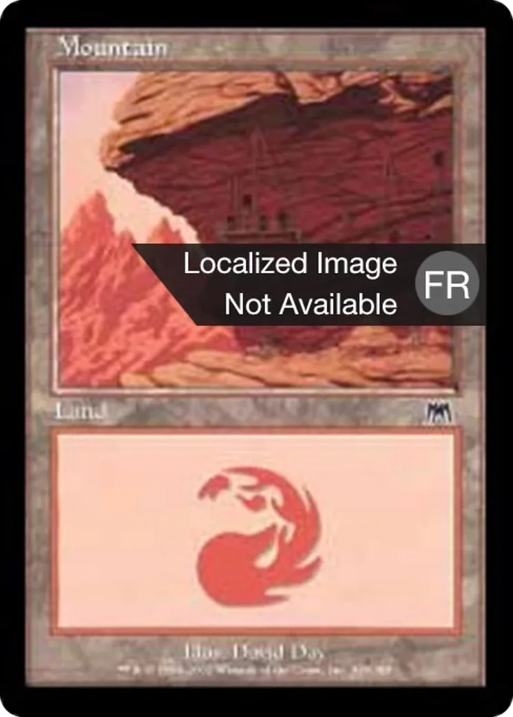 Montagne — Onslaught — Magic: The Gathering