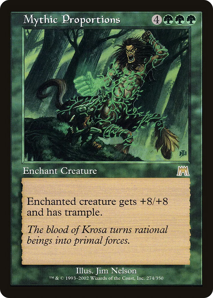Mythic Proportions — Onslaught — Magic: The Gathering