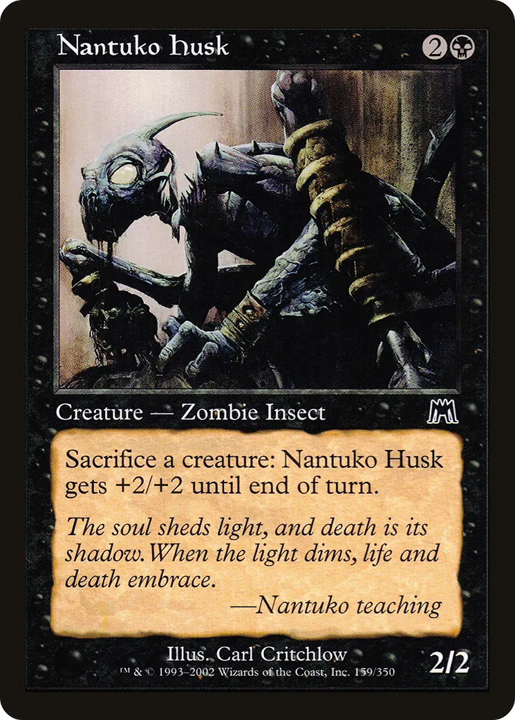 Carapace de nantuko — Onslaught — Magic: The Gathering