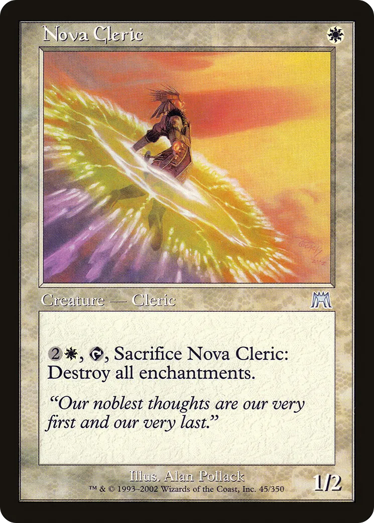 Nova Cleric — Onslaught — Magic: The Gathering