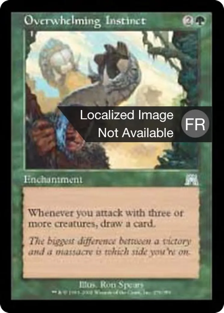 Instinct irrésistible — Onslaught — Magic: The Gathering