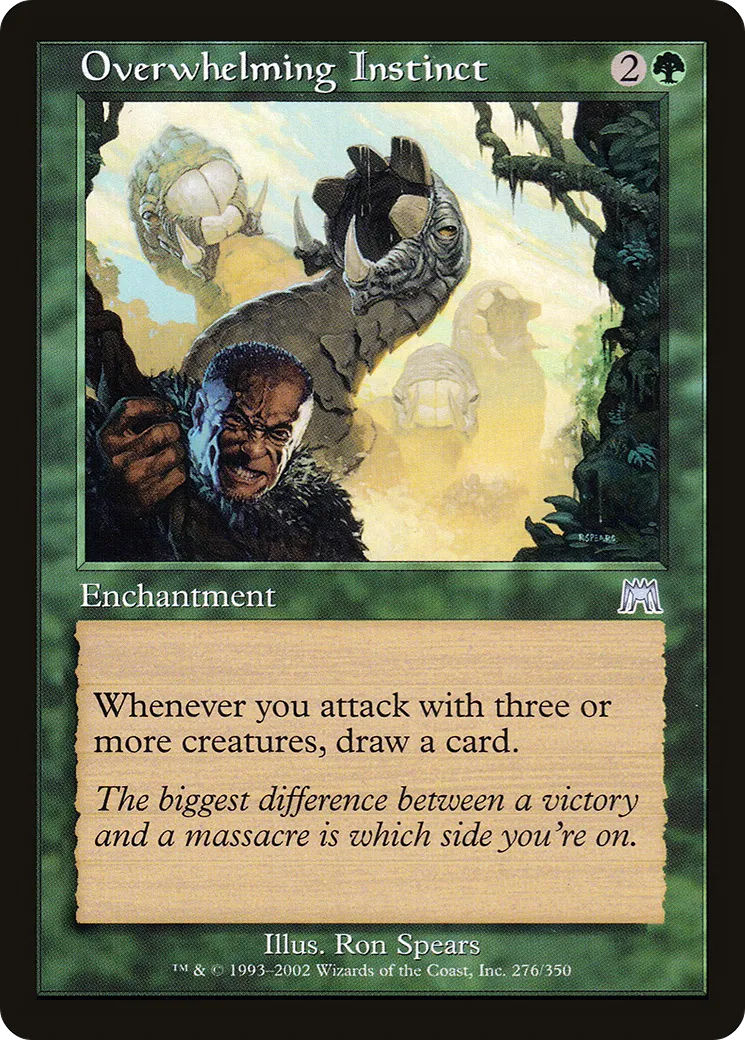 Overwhelming Instinct — Onslaught — Magic: The Gathering