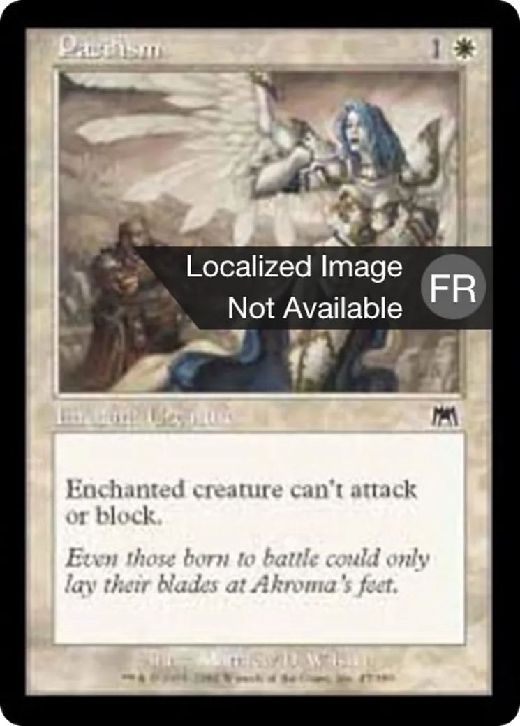 Pacifisme — Onslaught — Magic: The Gathering
