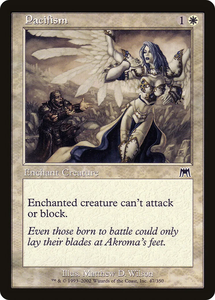 Pacifisme — Onslaught — Magic: The Gathering