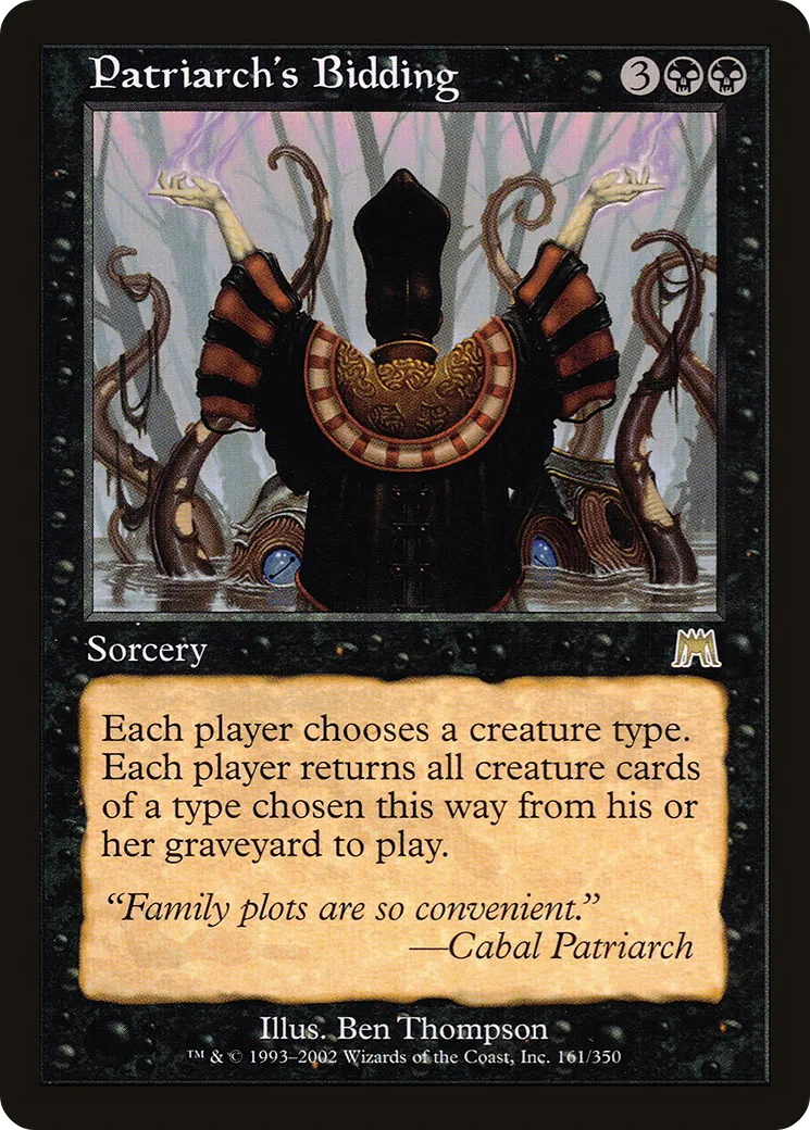 Ordre du patriarche — Onslaught — Magic: The Gathering
