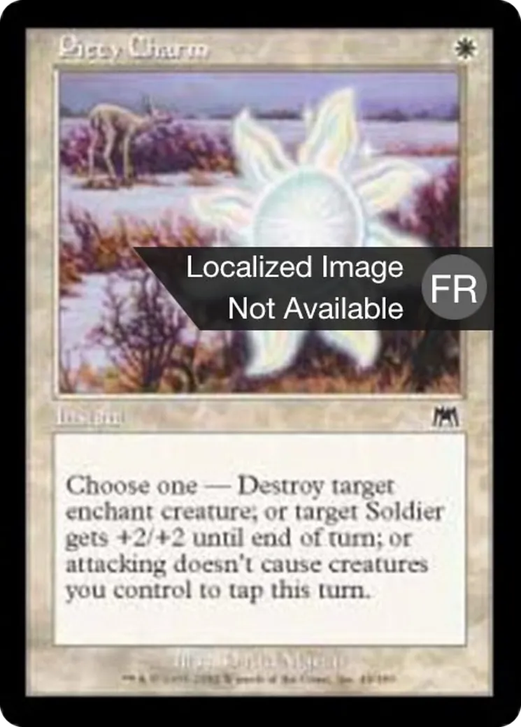 Fétiche de piété — Onslaught — Magic: The Gathering