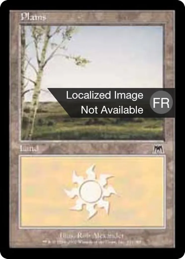 Plaine — Onslaught — Magic: The Gathering